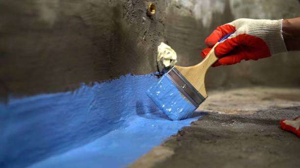 Crawl space vapor barrier installation in Windfall, IN
